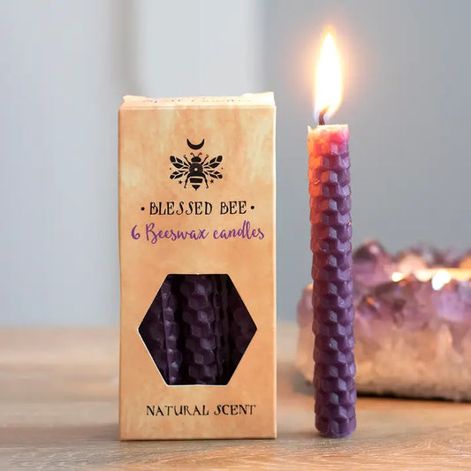 Magic Spell Candles Purple set/6