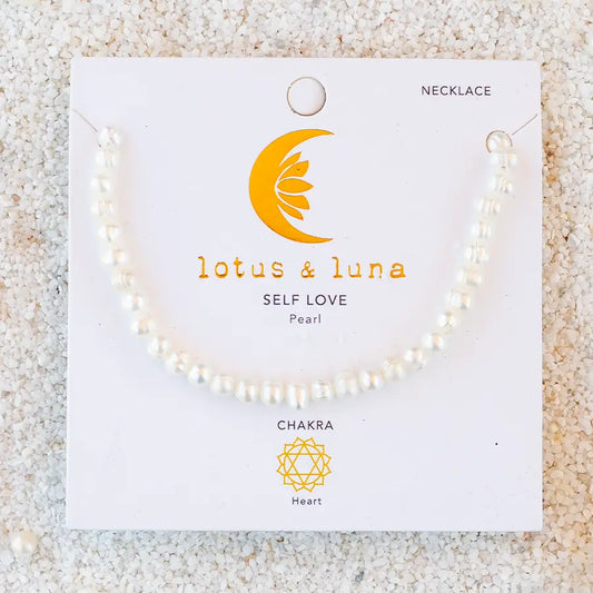 Self Love Pearl 4mm Healing Necklace
