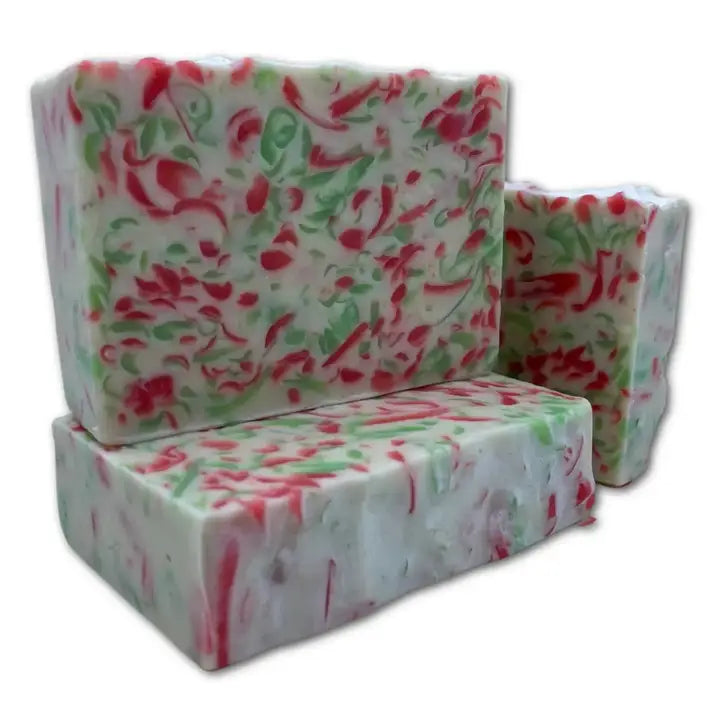 Christmas Mint Goats Milk Soap
