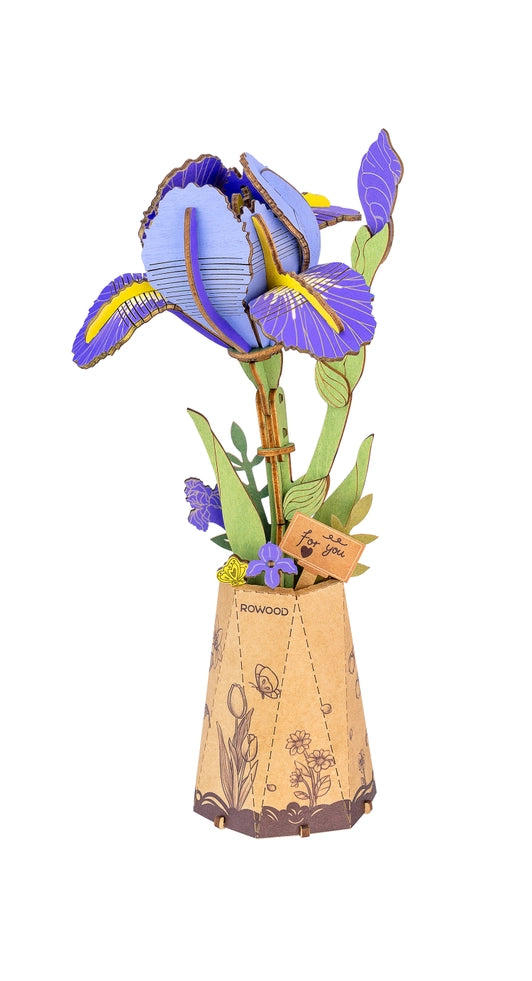 3D Wooden Flower Puzzle