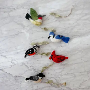Felt Bird Garland