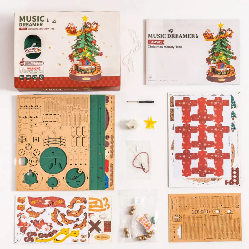 DIY Christmas Melody Tree Music Dreamer