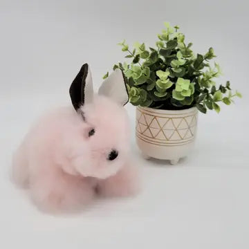 Bunny 6" Alpaca Stuffed Animal Pink