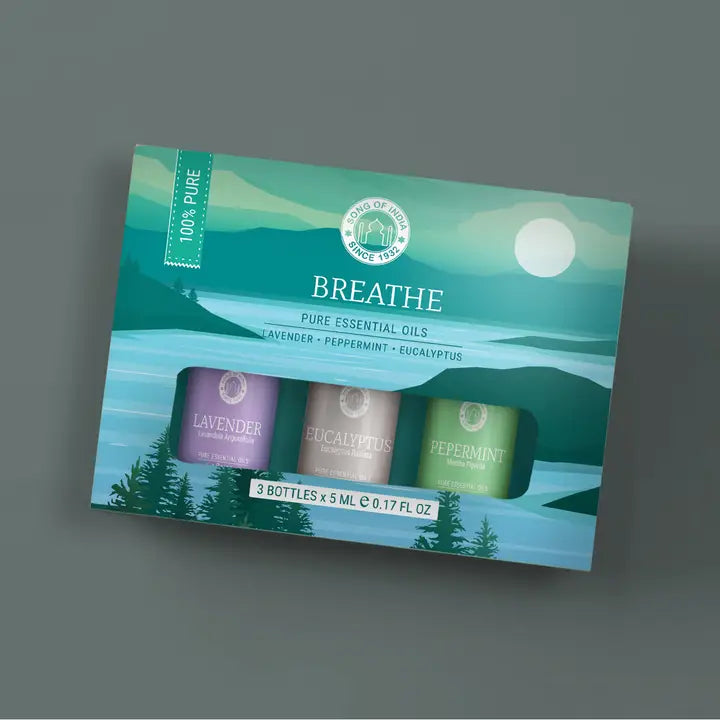 Breathe Essential Oils Set/3