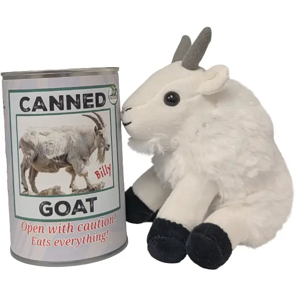 Canned Billy Goat Stuffed Animal