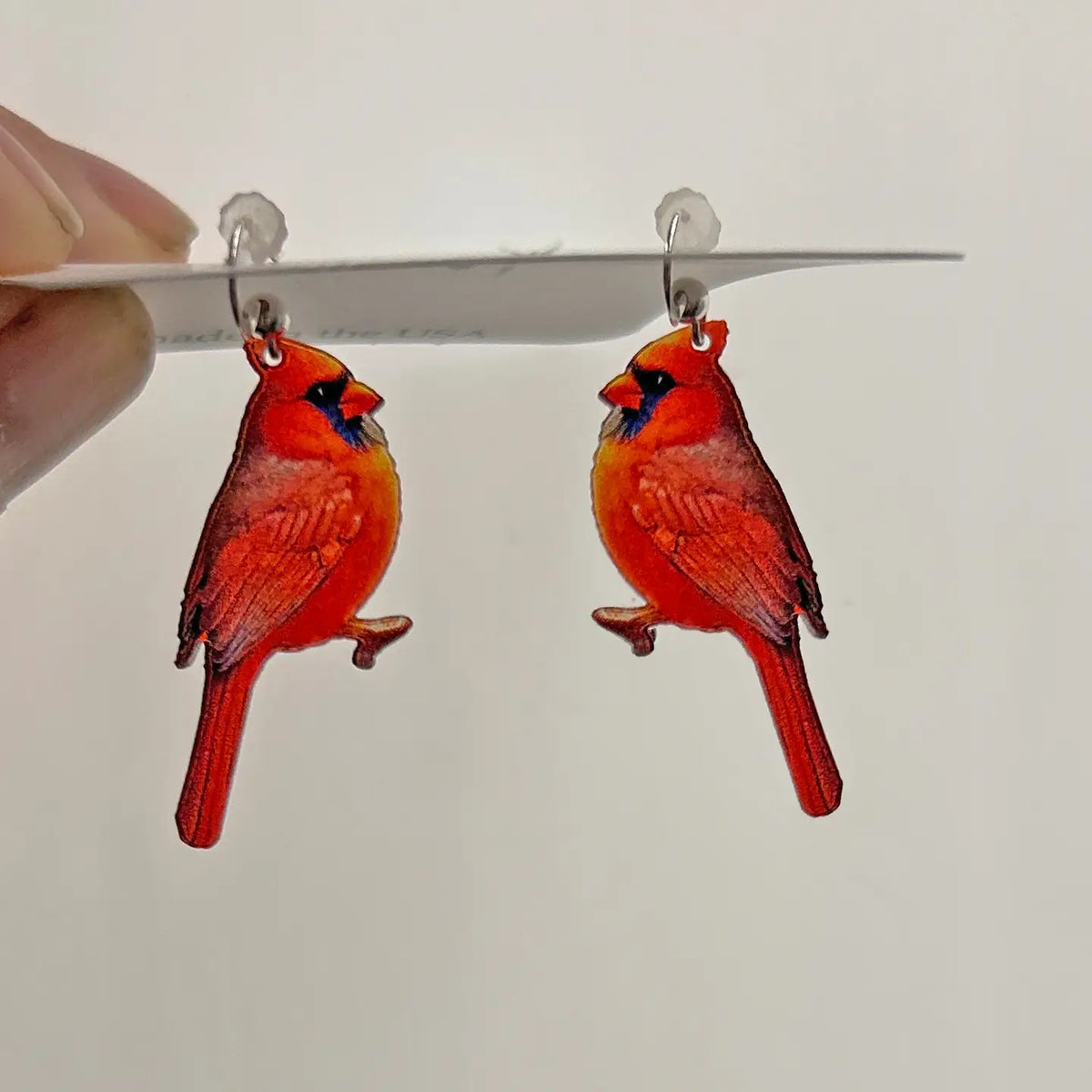 Cardinal Shape Earrings