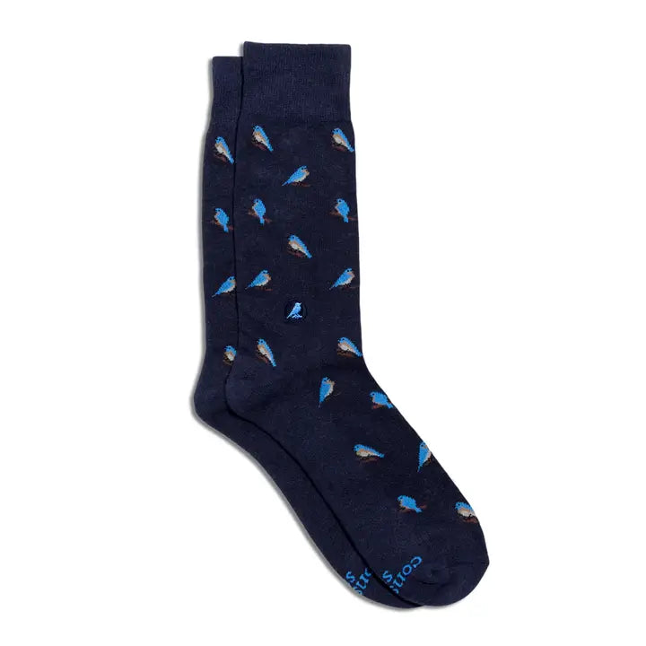 Socks That Protect Bluebirds