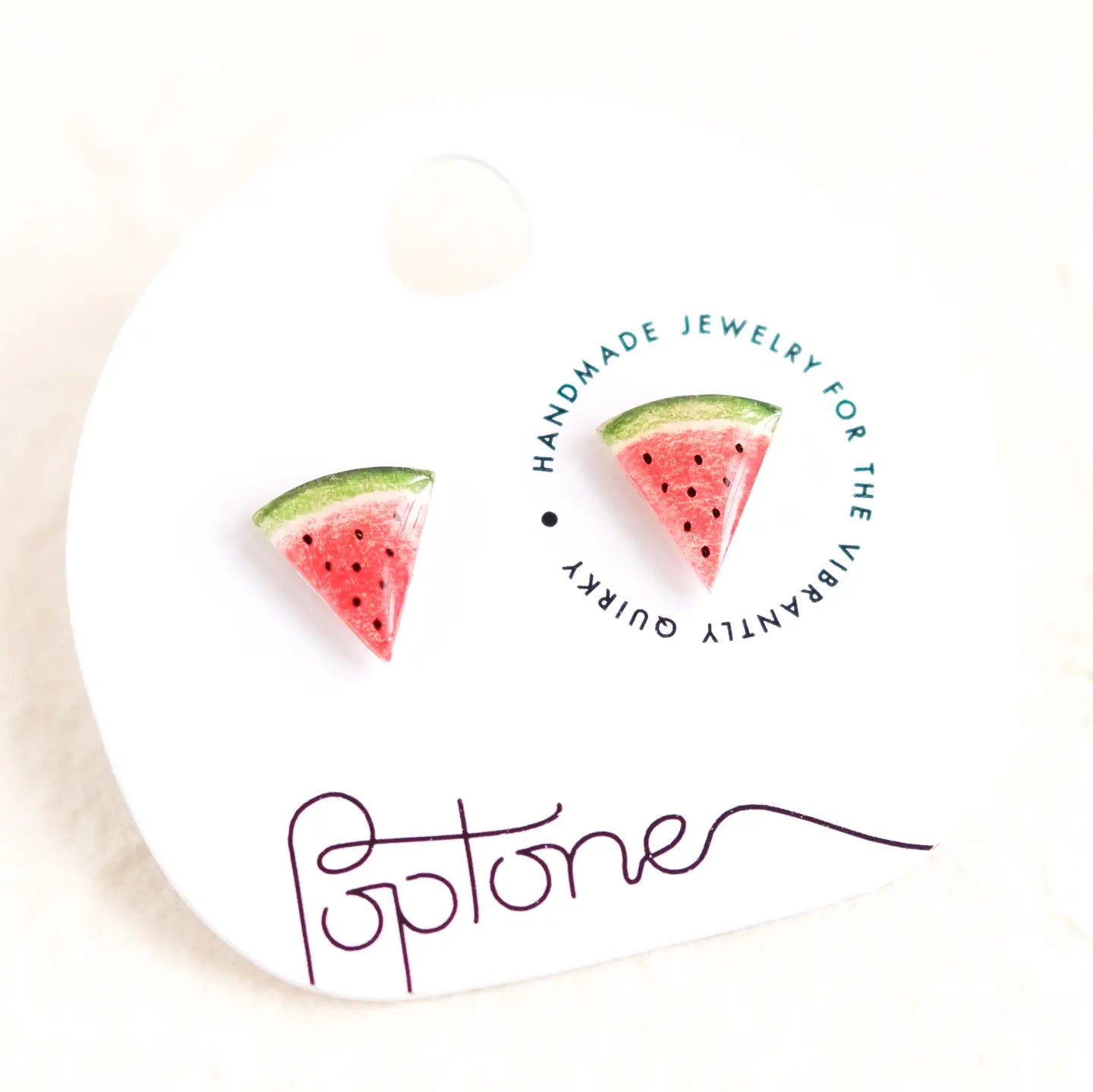 Watermelon Stud Earrings