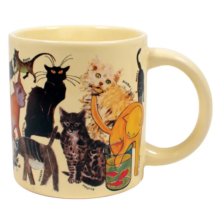 The Artistic Cat Mug