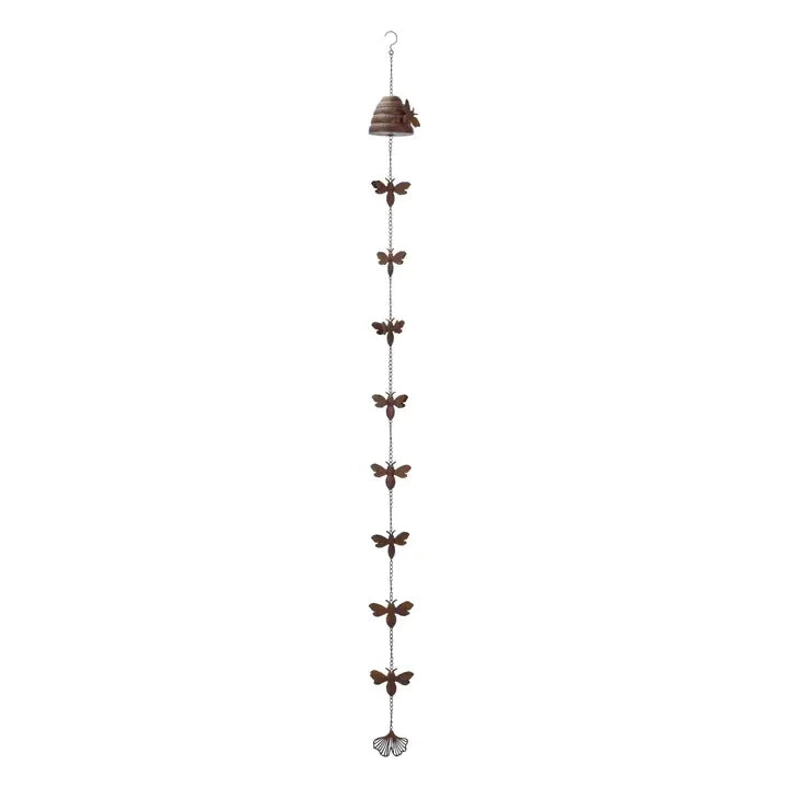 Bumblebee Rain Chain 7 foot