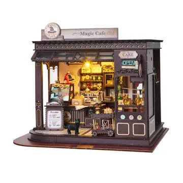 DIY Book Nook Kit:  Magic Cafe