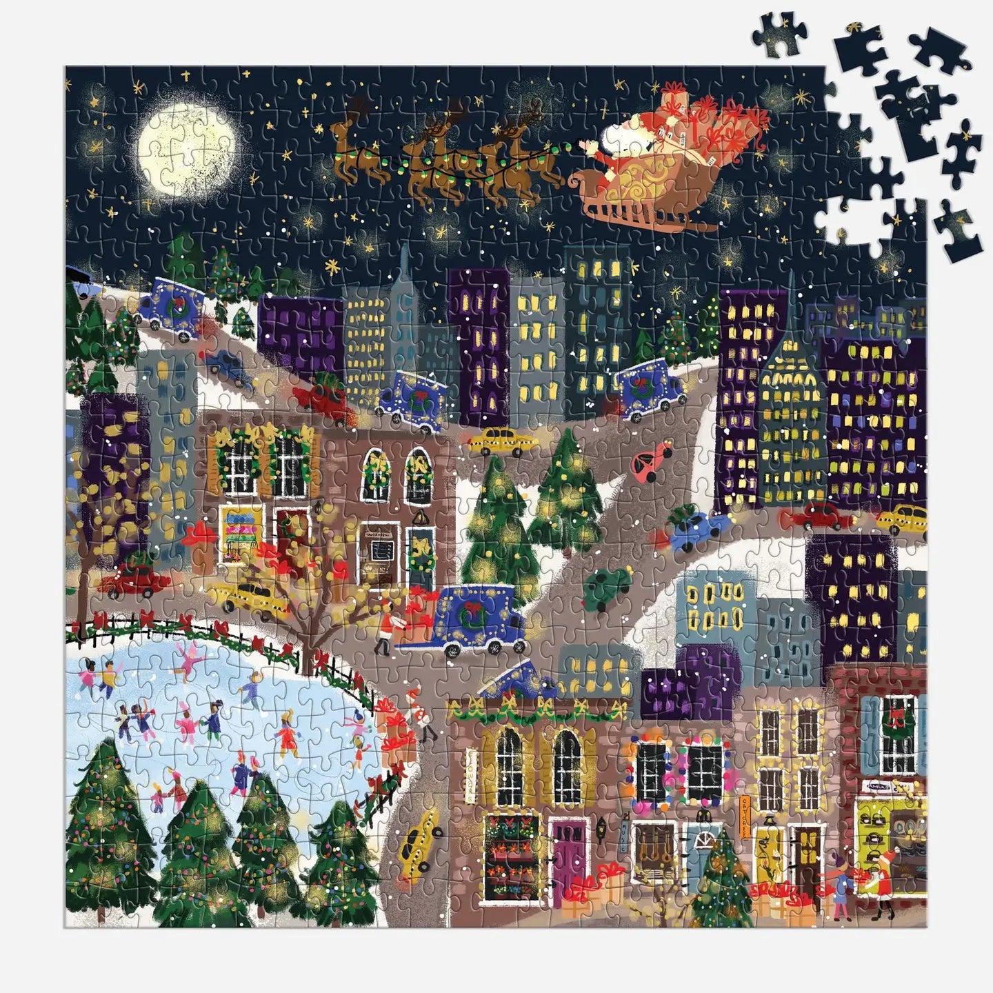Joy Lafome Presentville Foil Puzzle 500pc