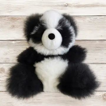 Alpaca Stuffed Animal - Panda small 7"