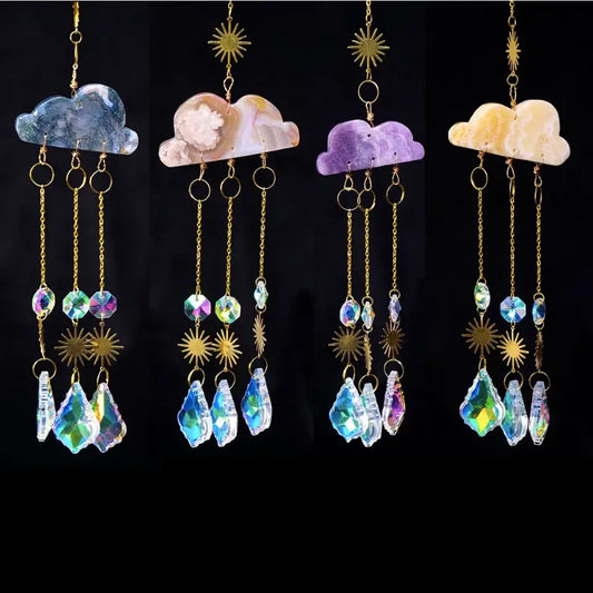 Cloud Carving Rainbow Suncatcher