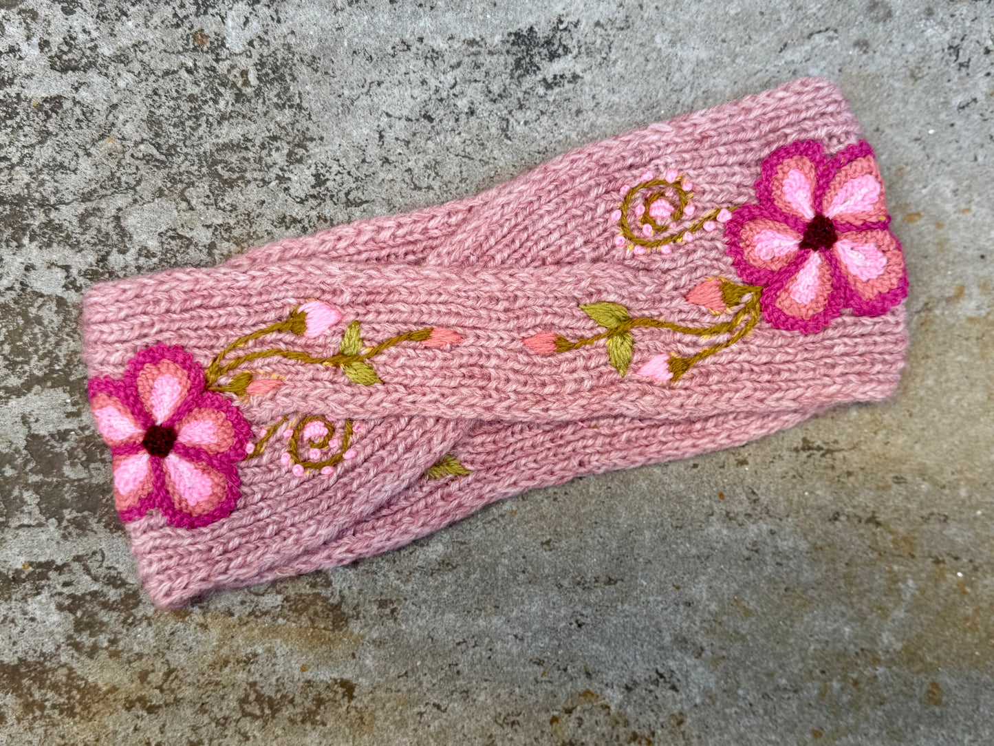 Hand Woven Flower Headband