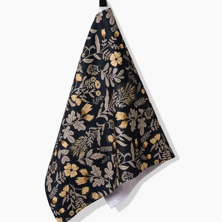 Geometry Tea Towel: Woodland Wildflowers