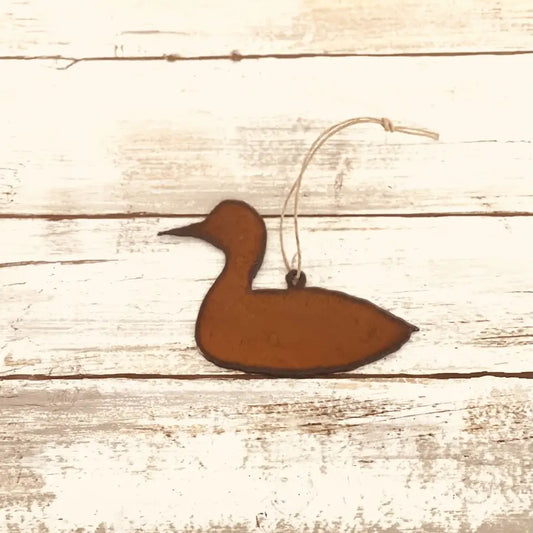 Rusty Loon Ornament