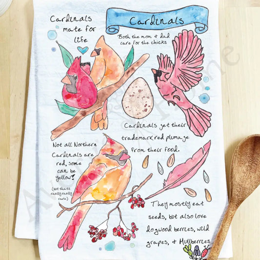 All About the Cardinal Kitchen Towel