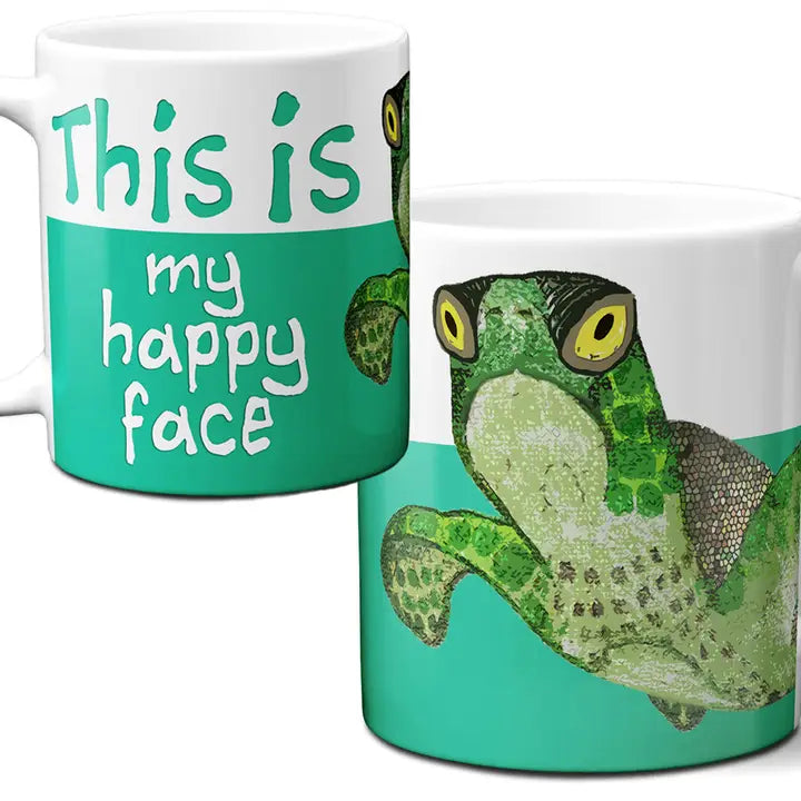 Happy Face Turtle Mug