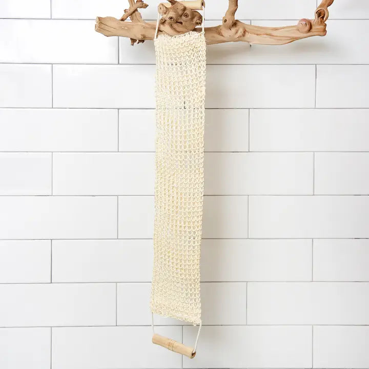 Sisal Linen Exfoliatng Strap