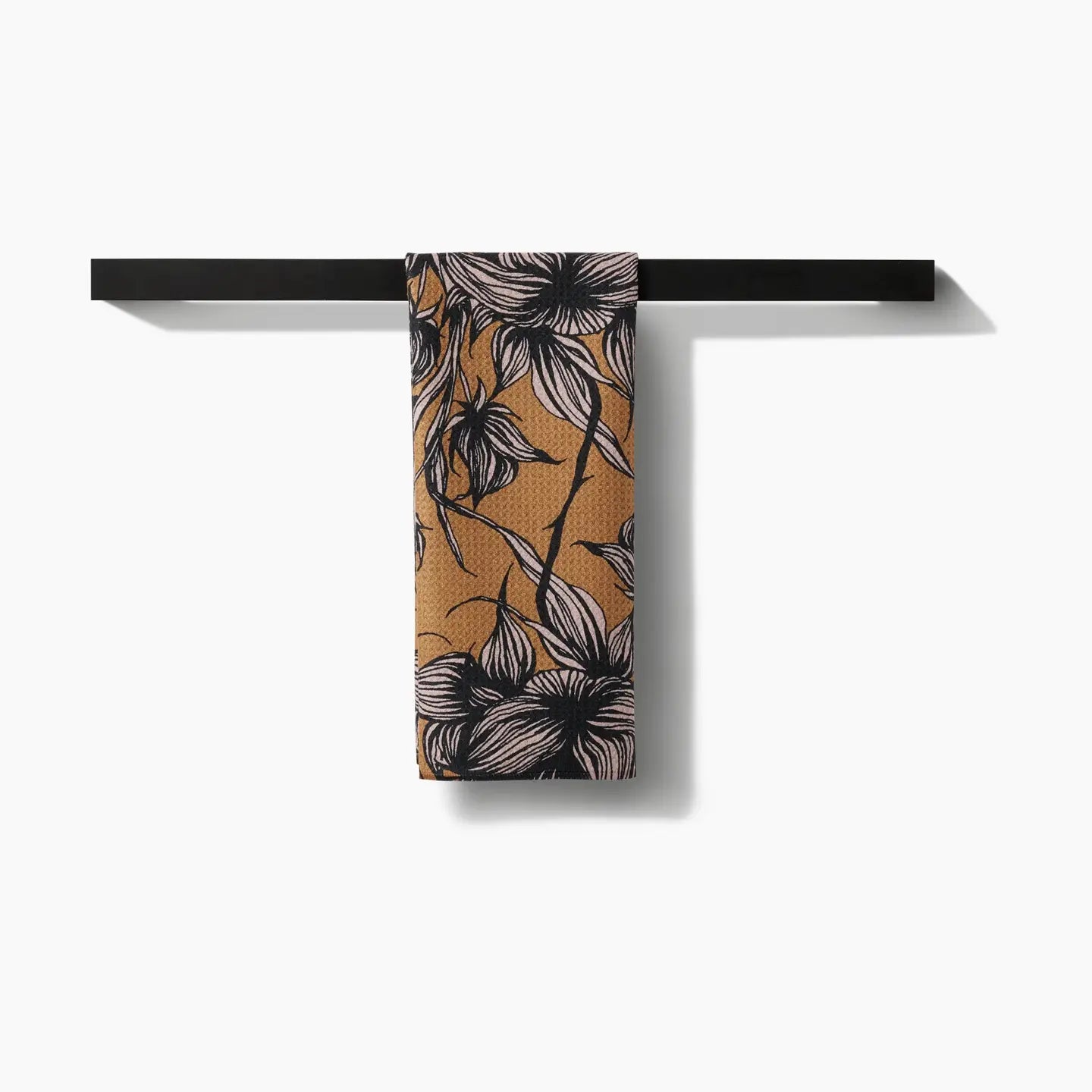Geometry Tea Towel: Stay Saffron