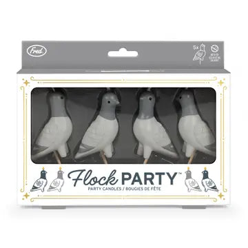 Flock Party Pigeon Birthday Candles