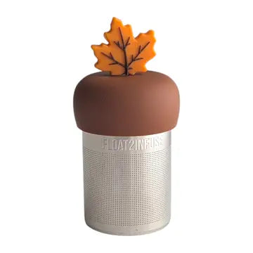 Orange Maple Leaf Floating Tea Infuser
