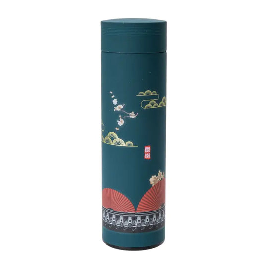 Vacuum Insulated Stainless Thermos Flask Blue
