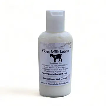 Goat Milk Lotion Snow Flakes & Citrus 2oz