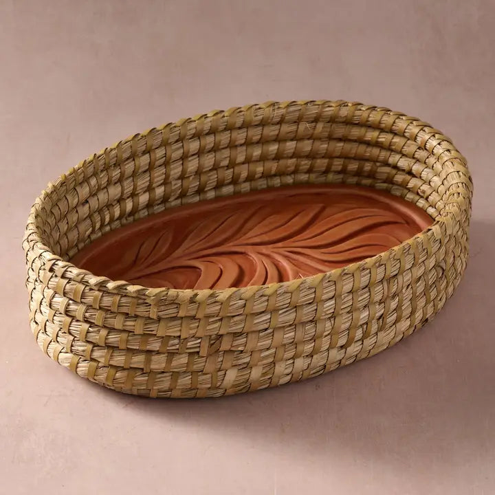 Gama Oval Leaf Bread Warmer