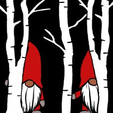 Tile - Birch Trees w/ Gnomes