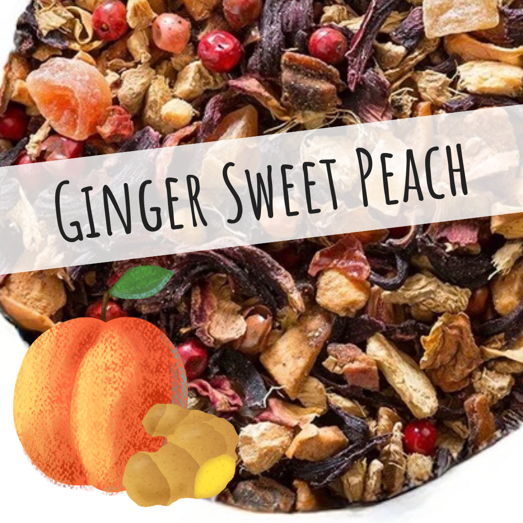 Ginger Sweet Peach Loose Leaf Tea