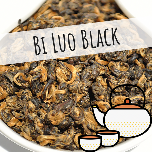 Bi Luo Chun Black Loose Leaf Tea Pure Bud