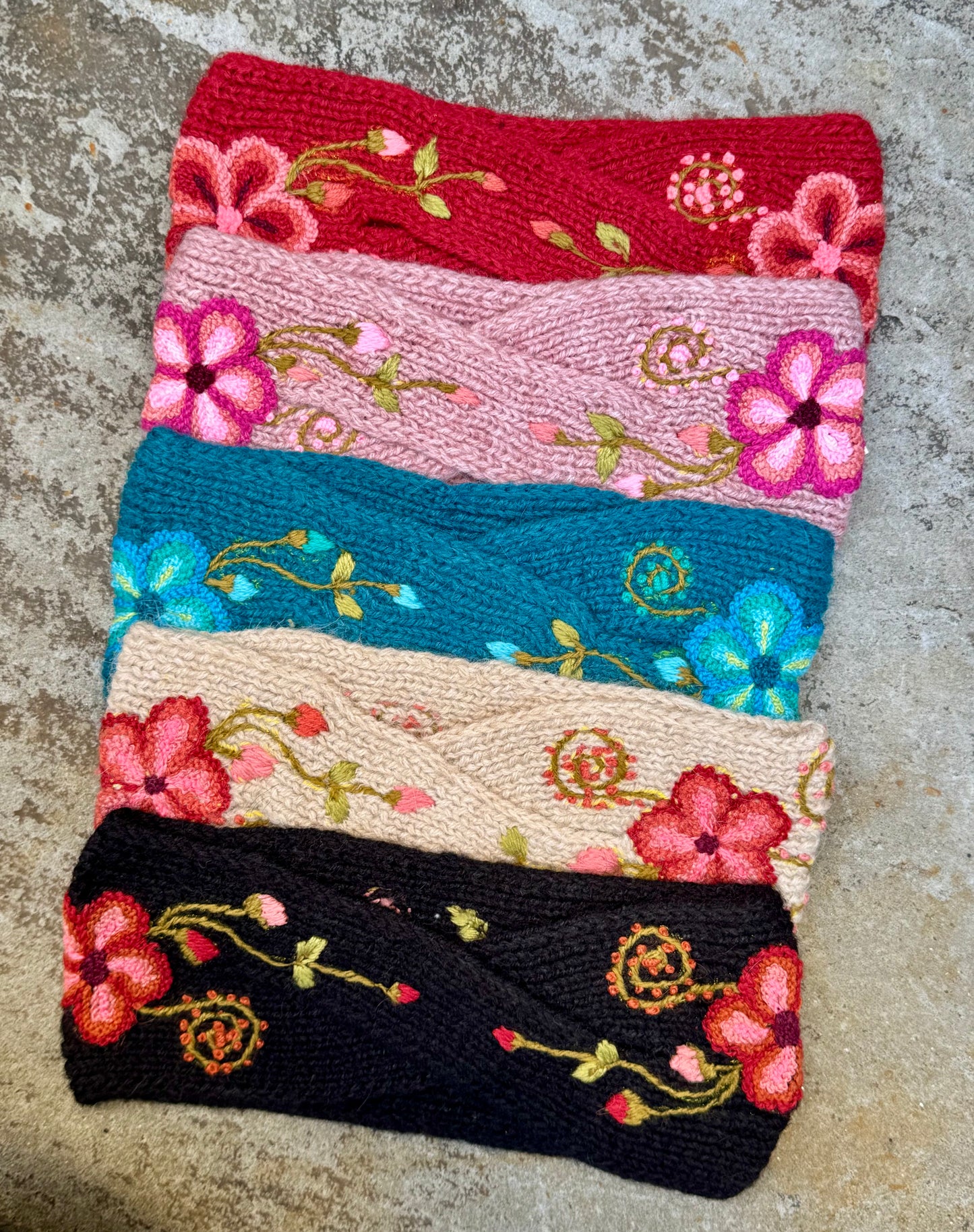 Hand Woven Flower Headband