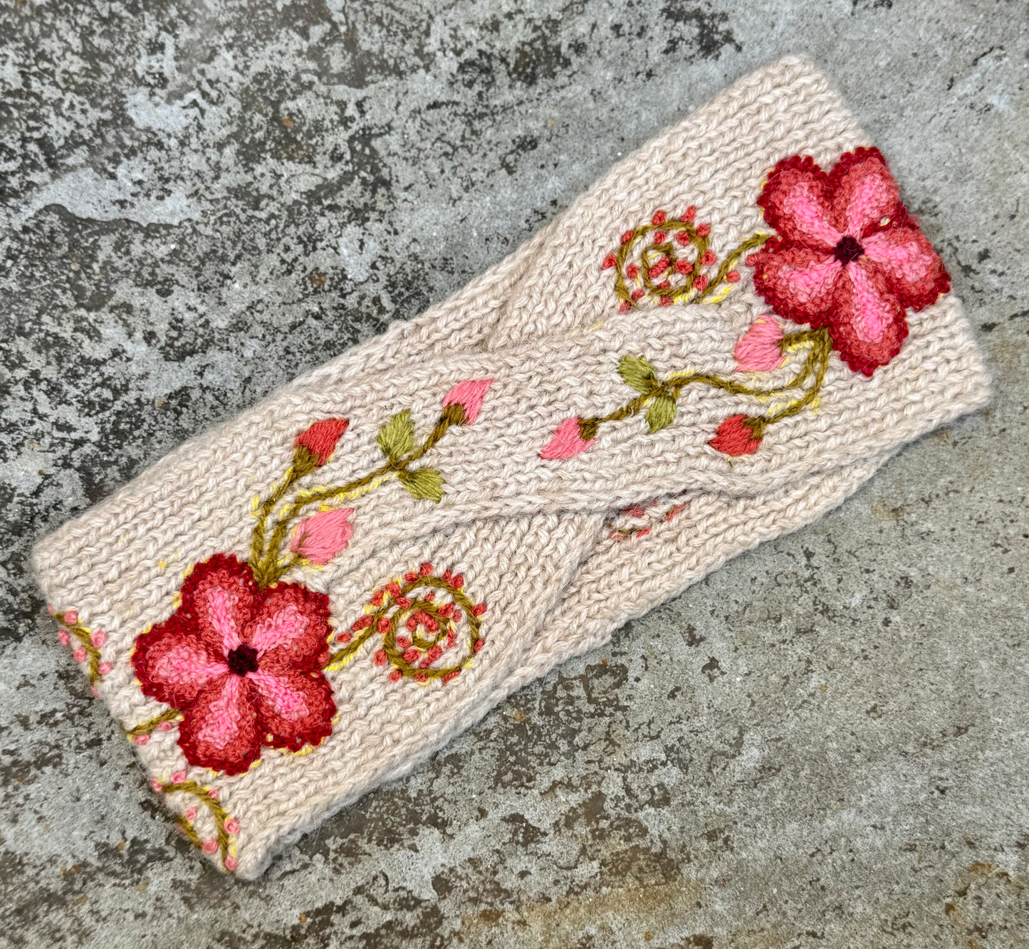 Hand Woven Flower Headband