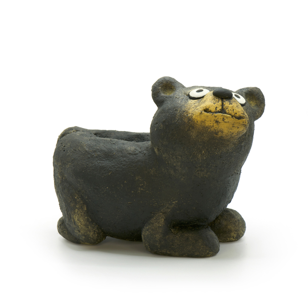 Yona Black Bear Planter