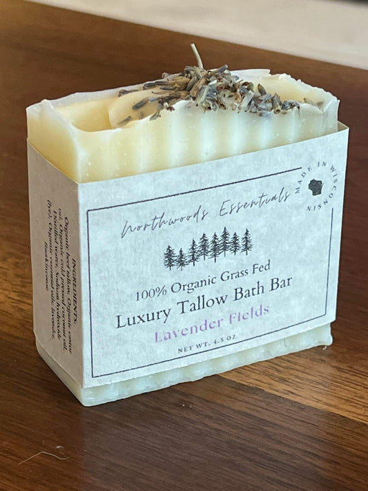 Tallow Soap Lavender Fields
