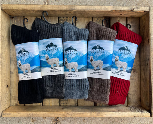 Mens Alpaca Socks - Comfort