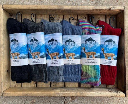 Ladies Alpaca Socks - Comfort