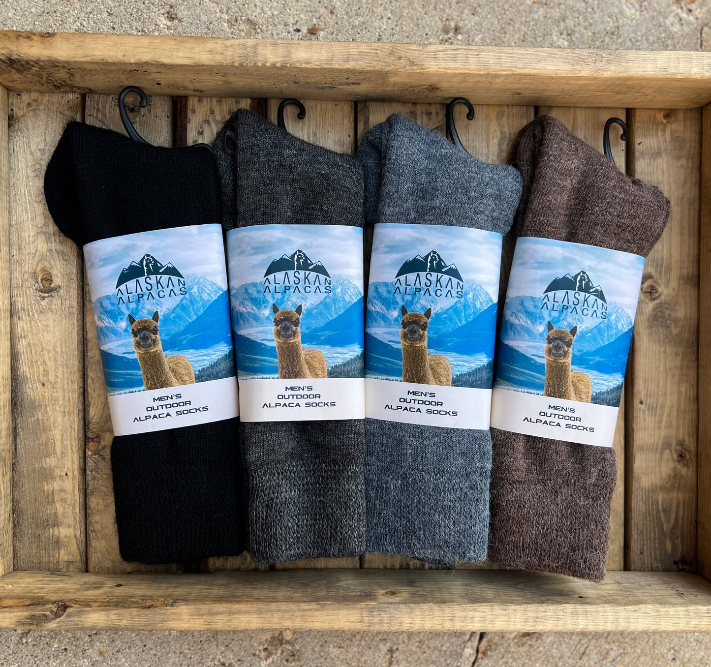 Mens Alpaca Socks - Outdoor