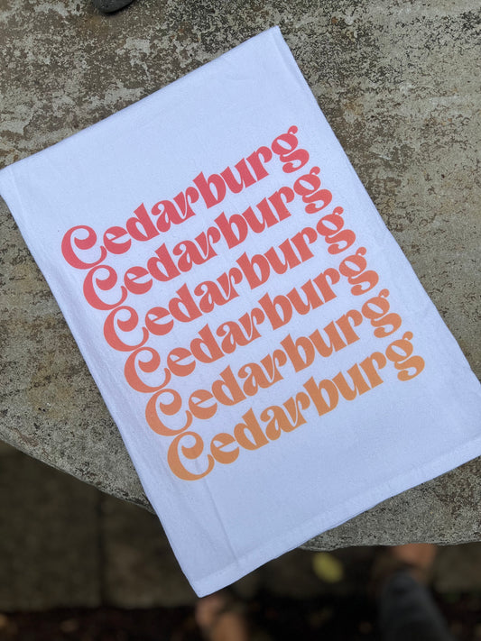 Cedarburg Ombre Dish Towel