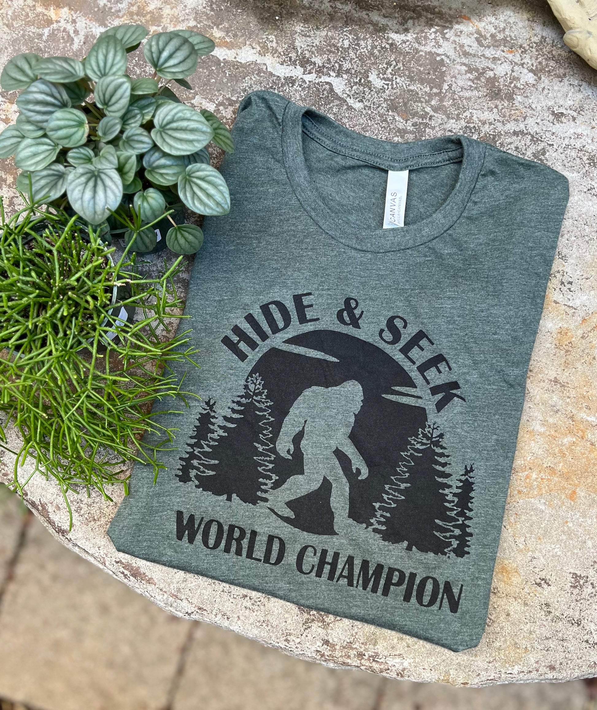 Hide Seek Bigfoot T Shirt