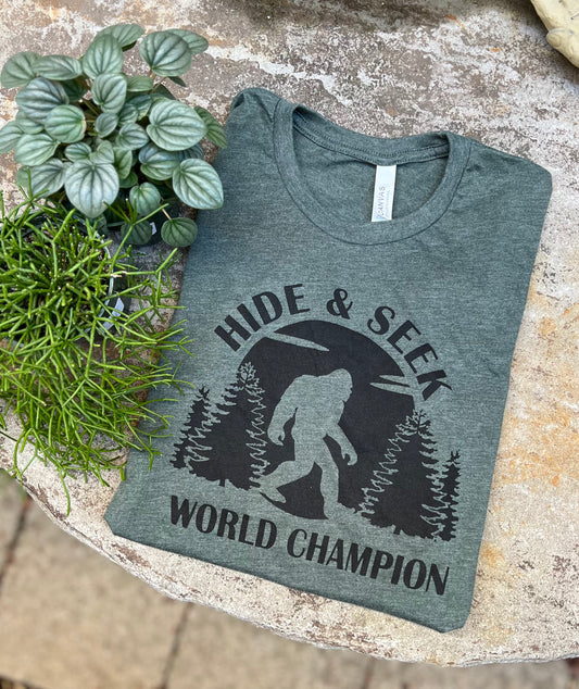 Hide & Seek Bigfoot T-Shirt