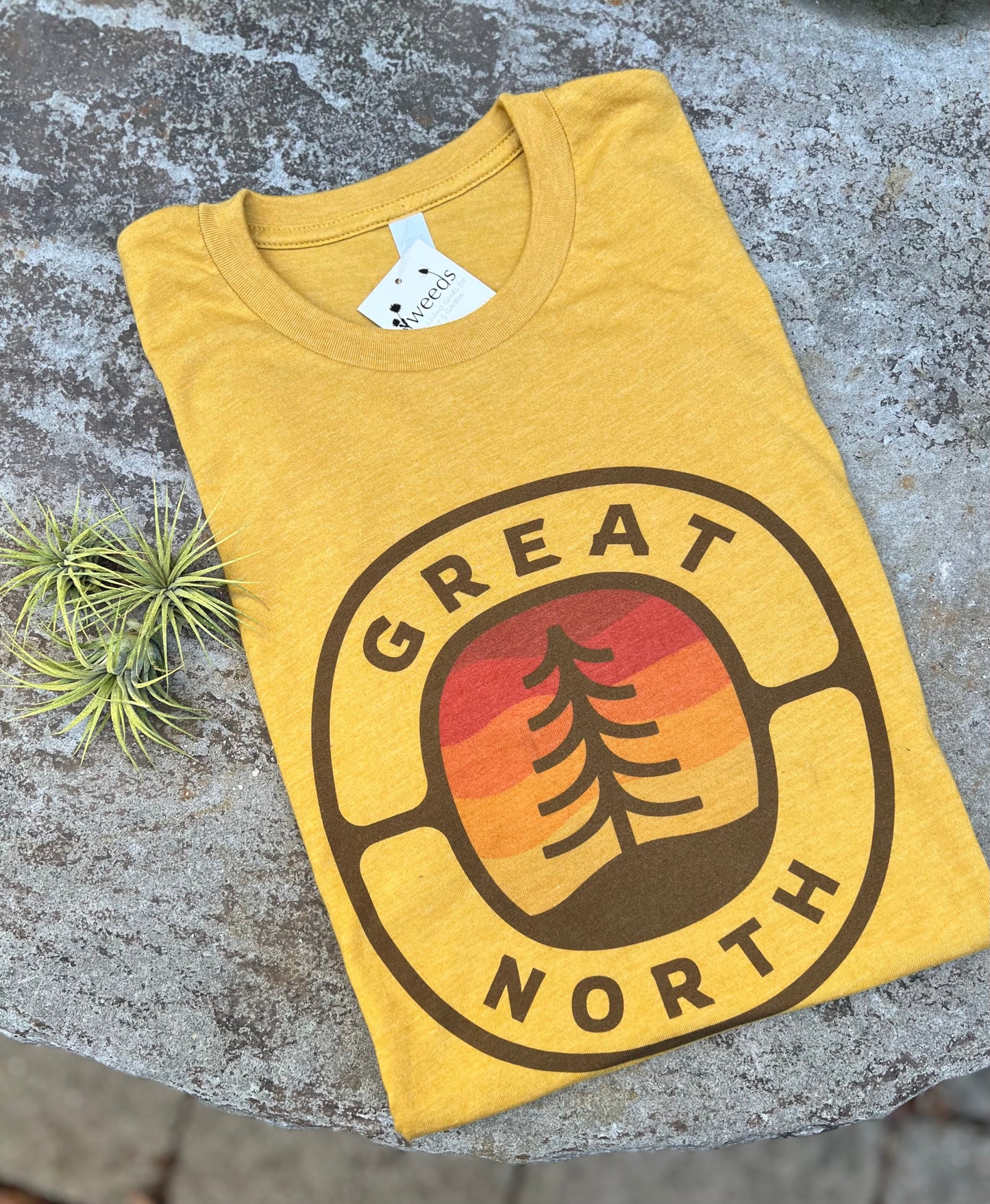 Great North Sunset Tree T-Shirt