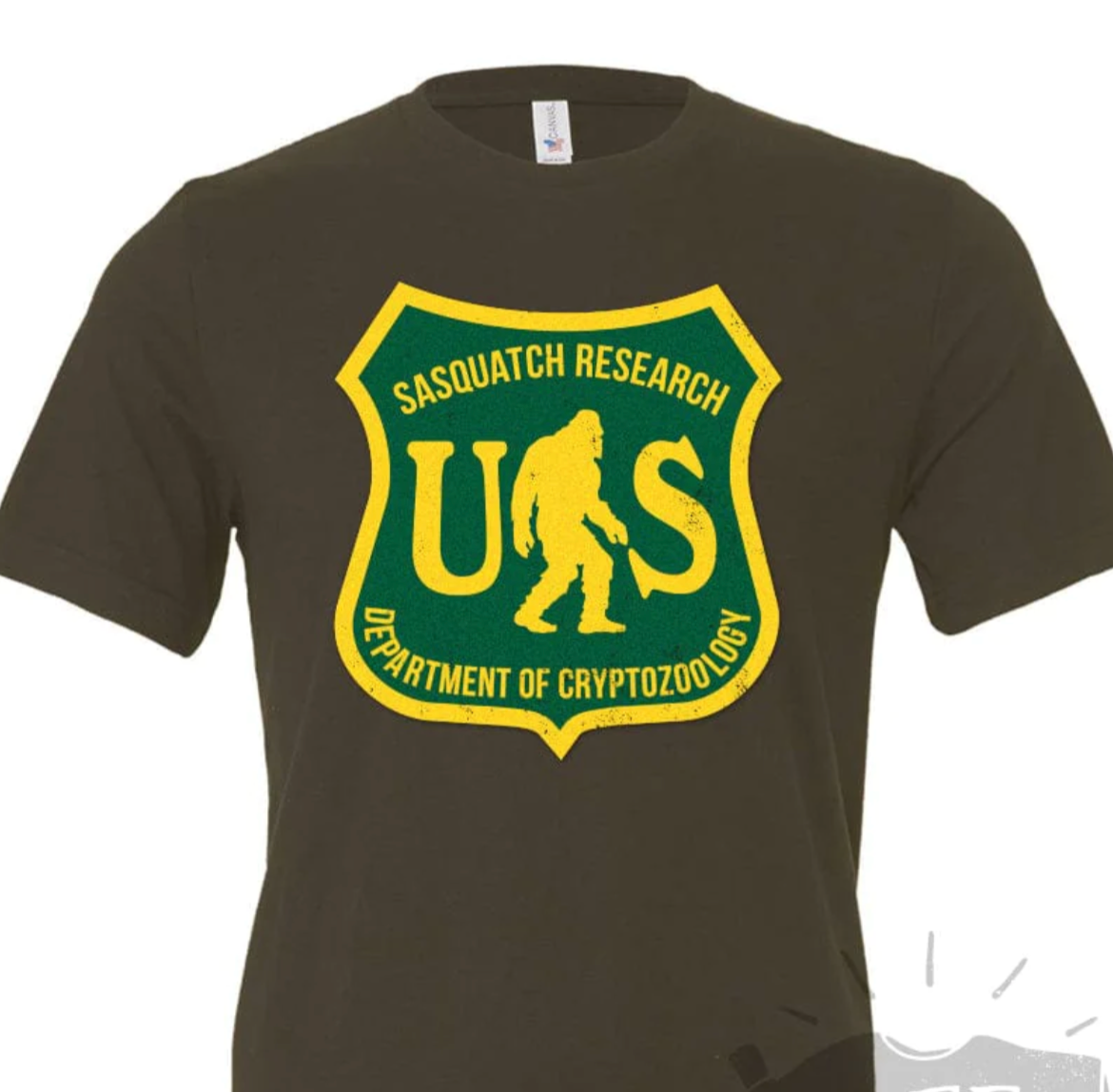 Sasquatch Research Dept T-Shirt