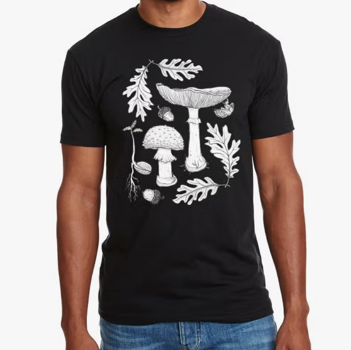 Mighty Oak Mushroom T-Shirt