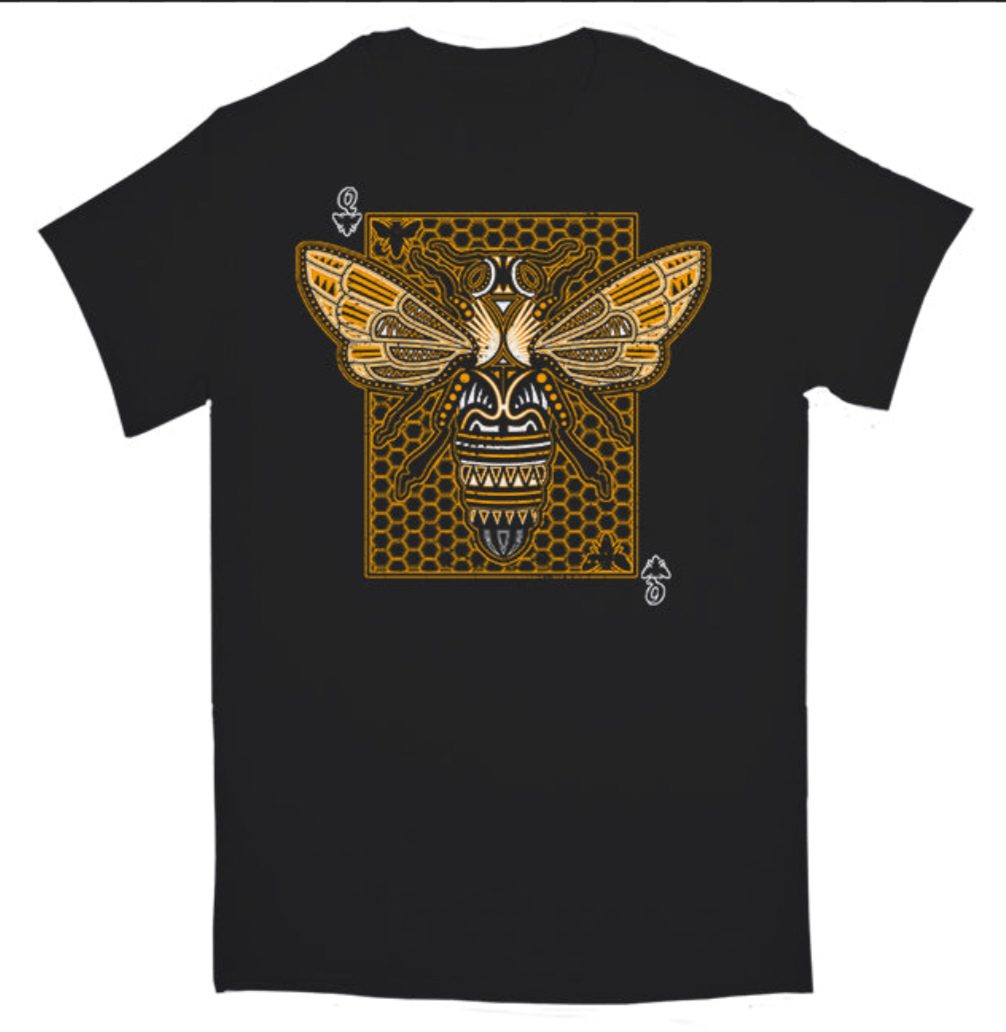 Queen of Bees Organic T-Shirt
