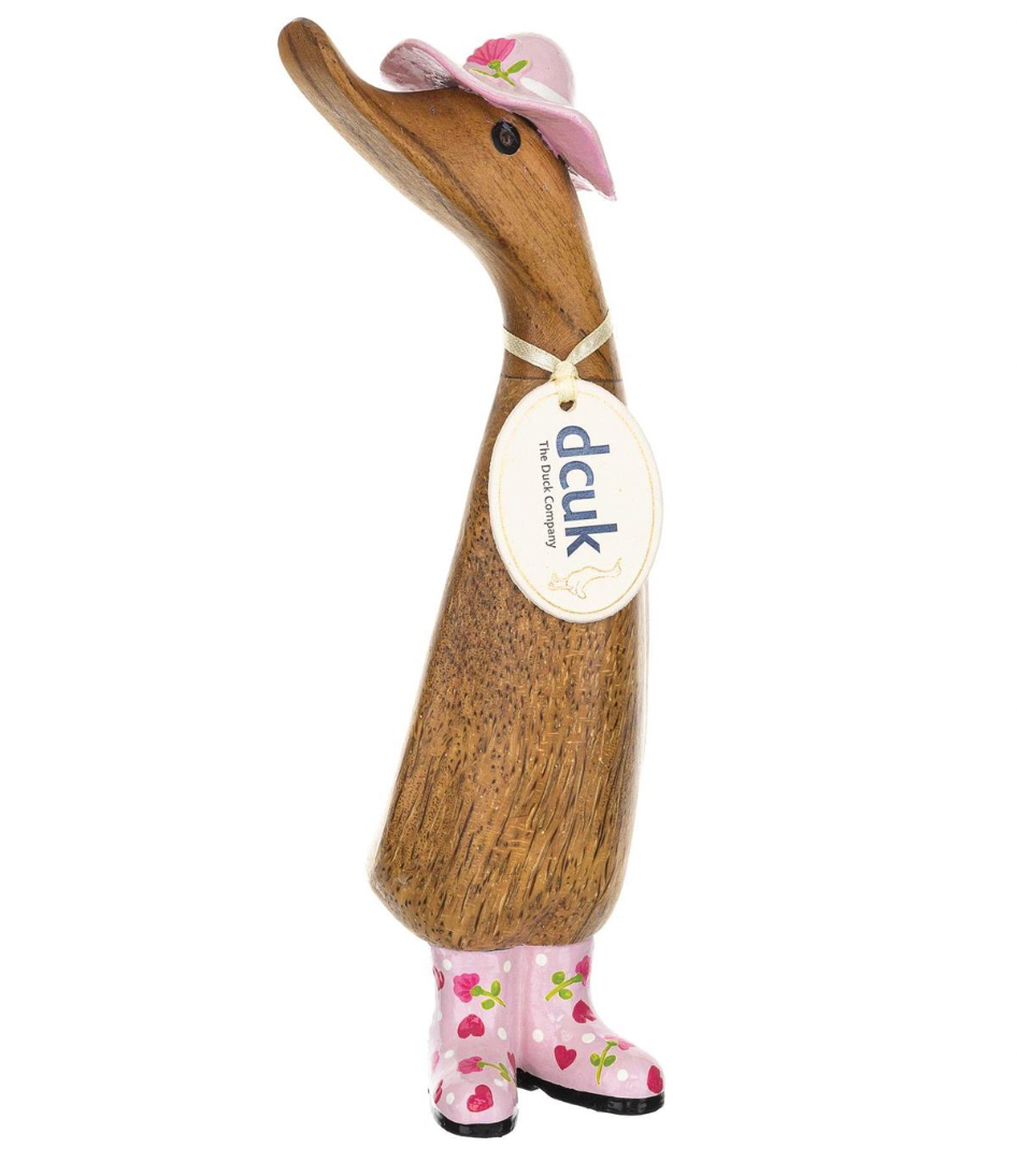 Duckling with Floral Hat + Boots