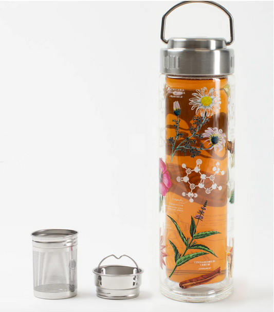 Tea Chemistry Glass Tea Infuser Flask
