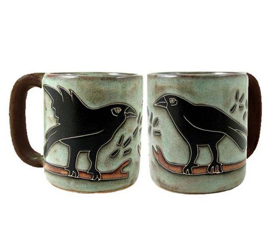 Stoneware Mug Ravens